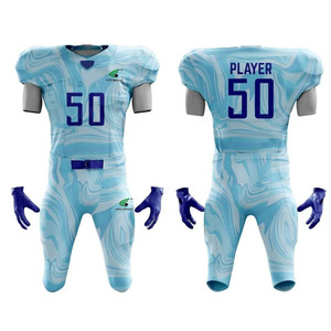 Uniforme de fútbol americano de alta calidad para hombre, Jersey sublimado de poliéster, suministro de fábrica, bajo MOQ, venta al por mayor, ropa deportiva cómoda - Product Image 4