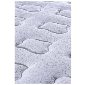Matelas orthopédique double face Daisy, durable, contemporain, mousse haute densité, tissu en polyester respirant, 30 cm, taille King - Product Image 3