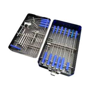 Instrumentos Quirúrgicos Ortopédicos OEM de Acero Inoxidable, Sistema de Tornillos Pediculares Espinales, Placa Clase I, 1 Año de Garantía, Certificación CE, Cirugía de Columna Vertebral - Product Image 1
