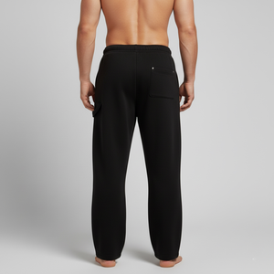 Pantalons de survêtement en coton lourd pour hommes, surdimensionnés, décontractés, personnalisés en gros, fermeture à cordon, écologiques, séchage rapide - Product Image 6