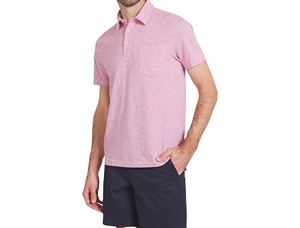 เสื้อโปโลผู้ชายคุณภาพพรีเมียม ไซส์ใหญ่ แขนสั้น ระบายอากาศได้ดี เหมาะสำหรับเล่นกีฬา ผลิตจากผ้าโพลีเอสเตอร์และผ้าฝ้าย - Product Image 1