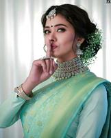 Sari en soie jacquard pur DFESIGNER, dernière collection, pour occasions spéciales, femmes