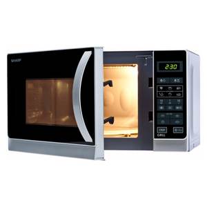 Horno Microondas Plateado de 20L y 800W R 642INW con Función de Grill, Ideal para Propietarios de Hogares y Entusiastas de Electrodomésticos de Cocina - Product Image 2