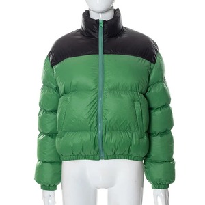 Parkas de invierno para hombre, abrigos de marca cálidos y gruesos de media temporada, chaqueta acolchada para hombre, ropa de algodón para mujer, Invierno verde - Product Image 1