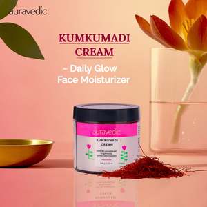 Crema Kumkumadi para el Cuidado Facial de la Piel, Crema Blanqueadora con Vitamina C y Arbutina, Ingredientes Principales: Ácido Hialurónico y Cúrcuma - Product Image 2