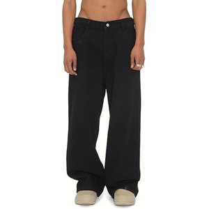 Spring Summer Black Blue Cargo <b>Jeans</b> <b>Men</b> Streetwear Denim <b>Jogger</b> Pants <b>Men</b> Baggy Harem <b>Jean</b> Trousers Plus Size - Product Image 1