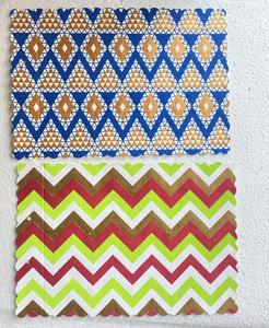 Handmade Cotton Papers Custom Printed Silk Screen Assorted Designs Portable for Journal Makers and <b>Book</b> <b>Binders</b> - Product Image 4