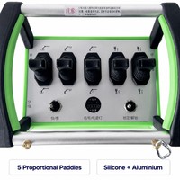 Télécommande sans fil DLK à 5 boutons pour grue, étanche 500M, proportionnelle, DC12V 24V 433MHz, rechargeable, pour grue montée sur camion
