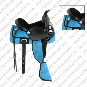 Meilleur vendeur selle de cheval anglaise occidentale robuste en cuir véritable meilleure vente en vrac quantité selle d'équitation en vente - Product Image 6