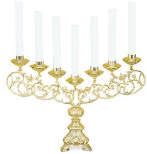 Bronze Finition À La Main Décoratif Candélabre Bougeoir Stand De Fête De Mariage Décor En Laiton En Métal Église Bougeoir - Product Image 6