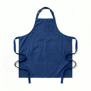 Delantal de Lona Naranja sin Mangas con Bolsillos, Resistente al Agua, Ecológico, Lavable a Máquina, para Artículos de Limpieza - Product Image 5