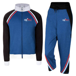 Survêtement À Capuche Jogger Deux Pièces Jogging Survêtement Ensemble Hommes Survêtements Logo Personnalisé Sport Porter Polyester Tech Polaire Fermeture Éclair Complète - Product Image 3