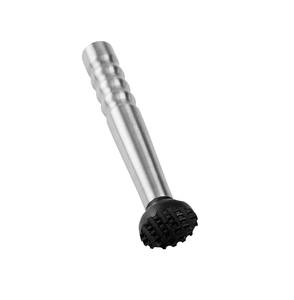 Muddler de Cócteles de Acero Inoxidable Premium con Cabeza de Nailon con Púas, Herramienta de Bar Ergonómica y Resistente para Triturar con Potencia - Product Image 4