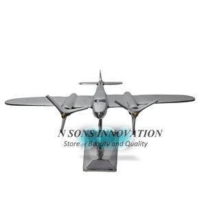 Modelo de avión de aluminio pulido brillante alto, suministro de regalos, modelo de avión de Metal, decoración náutica, decoración del hogar - Product Image 4