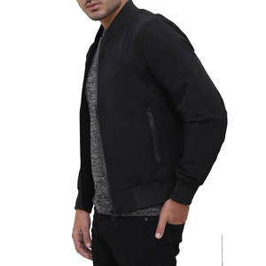 Chaquetas Bomber para Hombre de Primera Calidad, Ligeras, Hechas Profesionalmente, de Color Sólido, con Cremallera Completa, Chaqueta Bomber Personalizada para Hombre - Product Image 3