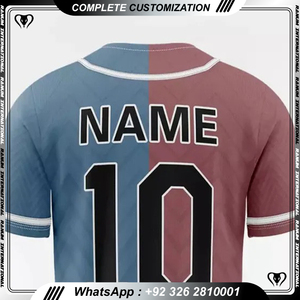 Camisetas de Béisbol Transpirables Personalizadas con Diseños a Medida, Colores y Tallas Personalizables - Product Image 4