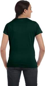 Venta al por mayor de las mujeres deportes camiseta gimnasio desgaste logotipo personalizado camiseta atlética Slim Fit personalizado gimnasio Fitness mujeres camiseta - Product Image 6