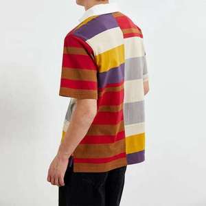 เสื้อโปโลผู้ชายคุณภาพสูง สีสันสดใส ผ้าฝ้าย 100% แขนสั้น สวมใส่สบาย น้ำหนักเบา - Product Image 2