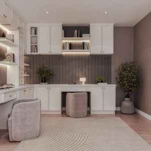 Armarios de cocina multifuncionales modernos de madera maciza con puertas de MDF Conjuntos listos para montar directos de fábrica - Product Image 6