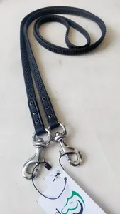 Rub International 7860R Riendas para Caballo de Latón con Puntos Negros de Alta Calidad, Cuero Duradero, Color/Tamaño/Logotipo Personalizables - Product Image 5