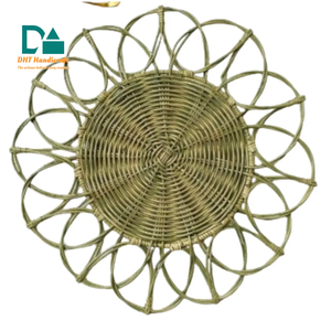 Premium Handmade Rattan <b>Bamboo</b> <b>Placemats</b> Luxury Dining Table Mats - Product Image 1