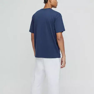 300 GSM Loose Fit Heavy Weight Cotton Hombre Camisetas Color sólido Logotipo personalizado Jersey Camisa de manga corta Hombres para el verano - Product Image 2