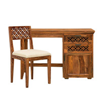 Bureau d'étude moderne de luxe en bois massif, convertible, extensible, personnalisable, mobilier de bureau à domicile réglable – Grande Vente