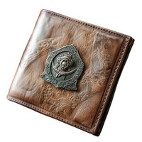 Kierst-sécurité pour Badge, porte-Badge personnalisé en cuir, broche métallique