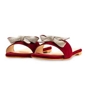 Sandalias de tacón Fancy Maroon FN7881 - Product Image 3