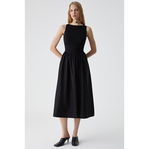 Vestido sin mangas con cuello redondo para mujer GRIMELANGE AIRE - Product Image 1