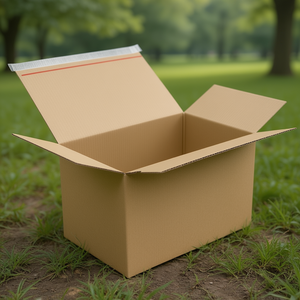Automatic Single-Wall Bottom Corrugated <b>Cardboard</b> Brown SK B4 Q.1.3B Pack Size 20-400x260x250mm Dimensions - Product Image 3