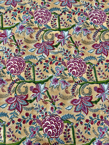 Mantel de Algodón Estampado a Mano con Rayas Florales, Estilo Boho, para Mesa de Comedor, Decoración Étnica para el Hogar, al Mejor Precio - Product Image 2