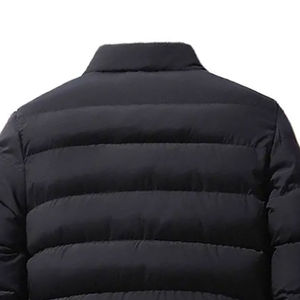 OEM Vente en gros Personnalisé Élégant Hiver Veste matelassée de créateur pour hommes Manteau à bulles à col montant de haute qualité dans le style de la rue - Product Image 5