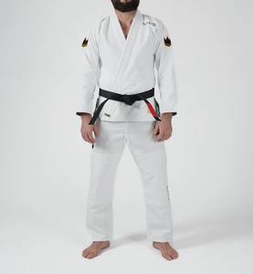 Uniforme de Judo y Kimono de BJJ con Logotipo Personalizado al por Mayor, 100% Algodón Lavado y Elástico - Product Image 3