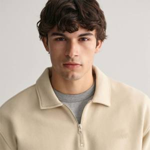 Sudadera de media cremallera para hombre: tela suave, diseño clásico e ideal para ropa informal y deportiva. - Product Image 3