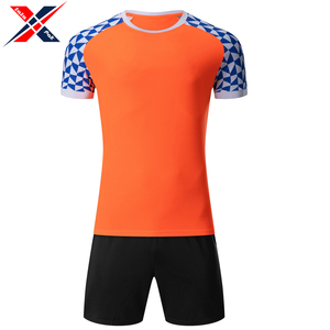 2026 New Trendy <b>Comfortable</b> Lightweight Quick Dry Soccer Jersey Short 100% Polyester Adults Customized Logo Factory Direct Price - Product Image 3