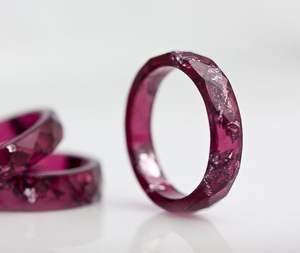 Joyería POPULAR, pulsera acrílica de resina, brazalete exagerado, deslumbrante, Multicolor, ancho, Irregular, cuadrado, pulseras acrílicas para mujer - Product Image 5