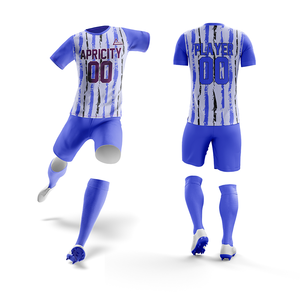 Maillots de football personnalisés haut de gamme, uniformes d'équipe personnalisés de haute qualité, 100% polyester, séchage rapide, vente en gros pour les commandes en gros - Product Image 4