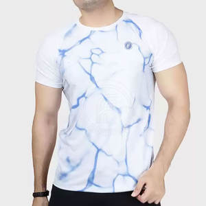 Hombres Nuevo Diseño 100% Algodón Camisetas Casual Sublimación Ropa de Verano al por mayor - Product Image 6