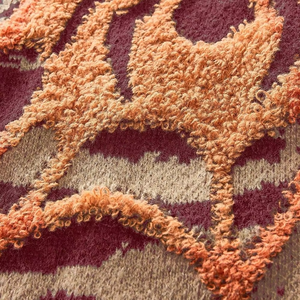 Pull en jacquard acrylique pour homme, logo personnalisé sur le devant, manches longues, tricot d'automne, fabrication OEM personnalisée - Product Image 3