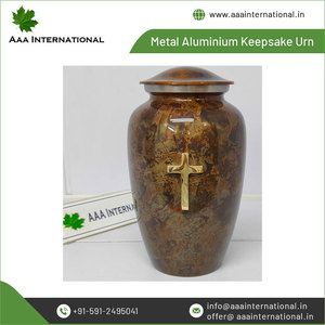 Factory Sale of 100% Aluminum <b>Keepsake</b> Memorial Cremation / Funeral Urns for Adult Human <b>Ash</b> Available for Global Purchasers - Product Image 5