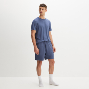 Conjuntos de camiseta de verano para hombre 100% algodón con logotipo personalizado conjuntos cortos informales de secado rápido a la moda y personalizables - Product Image 1