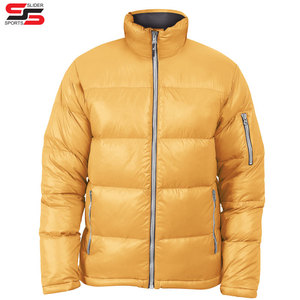 Vente en gros Hiver Personnalisé Broderie Logo Hommes Doudoune Hommes Fermeture Éclair Up Doudoune - Product Image 3