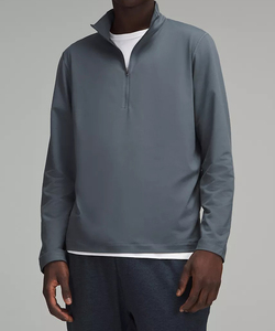 Personnalisé Sweatshirts Surdimensionnés Pour Hommes 100% Coton Quater Zipper Tissu Doux Avec Logo Personnalisé Broderie et Impression - Product Image 1