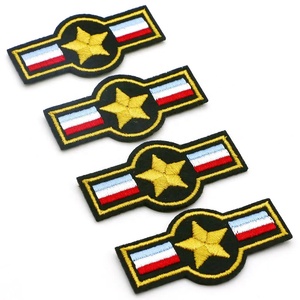 Qasaabco Patchs brodés personnalisés avec logo et fixation par épingle de sûreté – Badges uniformes OEM/ODM - Product Image 4