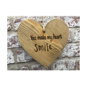 Etiquetas colgantes de corazón de amor, y tamaño diseño personalizado, etiquetas de regalo de bienvenida, decoración de fiesta de boda - Product Image 4