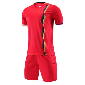 Camiseta de Fútbol de Verano Personalizada con Sublimación, Uniforme de Fútbol 100% Algodón, Transpirable, para Clubes y Equipos Masculinos - Product Image 4