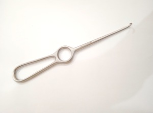 Instrumento de Cirugía Maxilofacial de acero inoxidable manual, gancho POSWILLO - Product Image 2