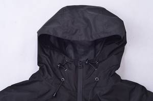 แจ็คเก็ตกันฝนสำหรับผู้ชายกันน้ำกันลมระบายอากาศ100% ซิปโพลีเอสเตอร์แบบปิดพิมพ์ลายขนาดใหญ่พิเศษสำหรับ2023 - Product Image 5