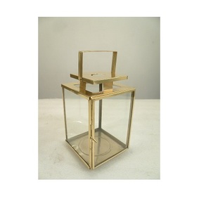 New Style <b>Black</b> Modern Candle Metal <b>Lantern</b> for Home Decor - Product Image 6